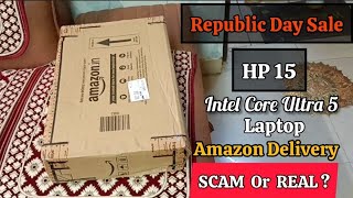 Amazon Republic Day Sale🔥AI-Powered HP Core Ultra 5 Laptop – Scam or Real Deal? Laptop Unboxing