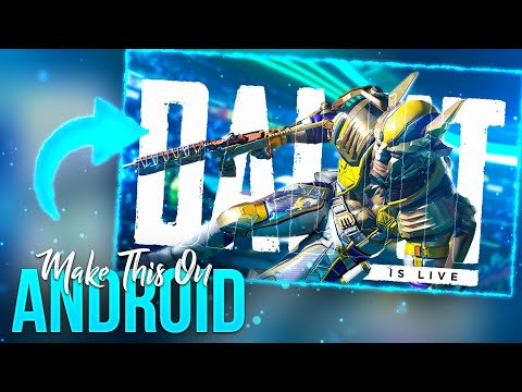 Bgmi Live Strem Thumbnail | How To Make Bgmi Live Thumbnail On Android | Bgmi Live Thumbnail