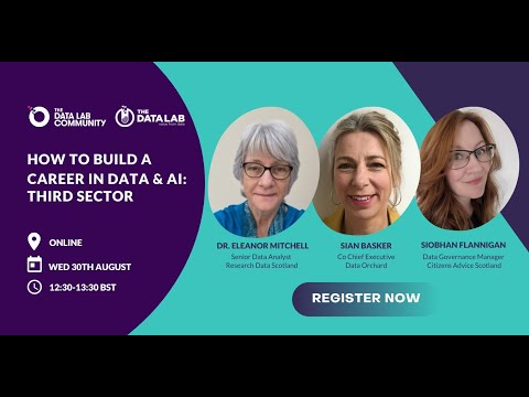 How to build a career in data & AI: Third Sector