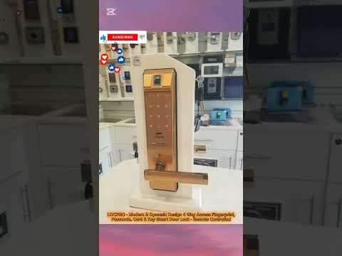 INTELLIGENT DOOR LOCK (FINGER PRINT, CARD, PASSWORD, REMOTE)