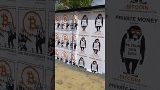 Crypto Art on Concrete: The Most Stunning Bitcoin Murals Worldwide. #bitcoinart #cryptoart