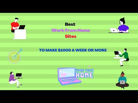 Best Work From Home Jobs