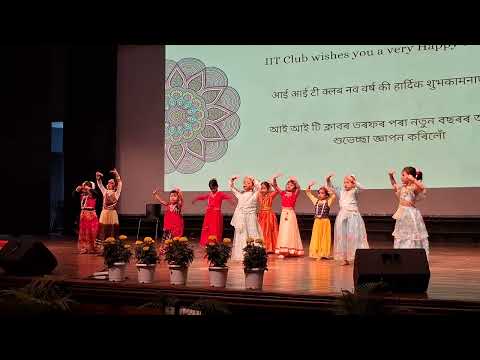 Kim's dance performance @New Year Celebration 2025 IITG Club