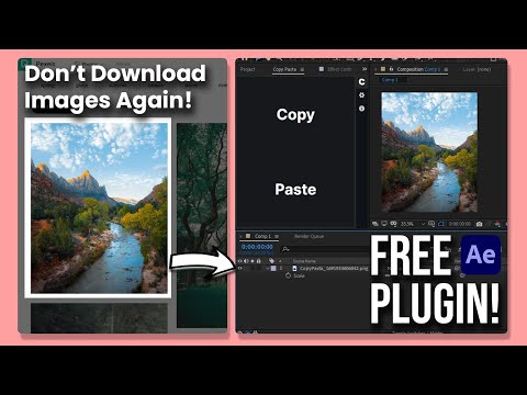 Supercharge Your Workflow with Copy Pasta | Free After Effects Plugin!