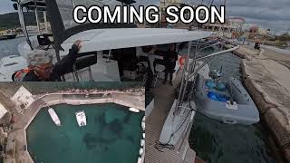 Catamaran Mediterranean Mooring Step by step on Sunday 22nd of February 