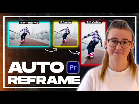 Auto Reframe Videos for Social Media in Premiere Pro | Tutorial