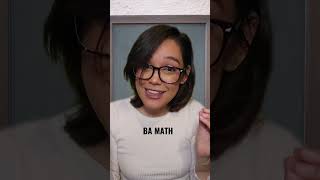 What can you do with a math degree? 📐🧠 #shorts