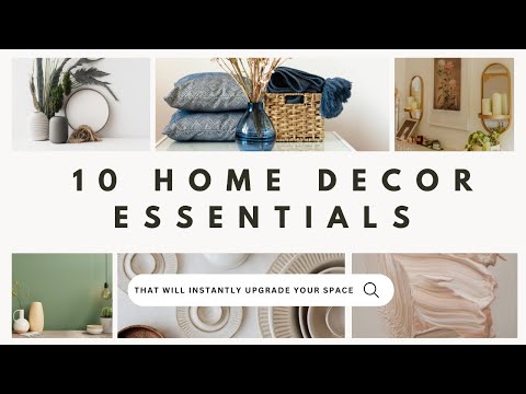 10 Home Decor Essentials That Will Instantly Upgrade Your House | #homedecor