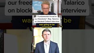 'Fundamental threat to our freedoms': Rep. Talarico on blocked Colbert interview