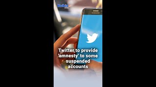 Twitter to provide 'amnesty' to some suspended accounts #shortsvideo #twitter #amnesty #kalkinemedia
