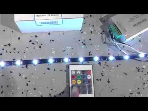 Music beat LED controller from Oznium