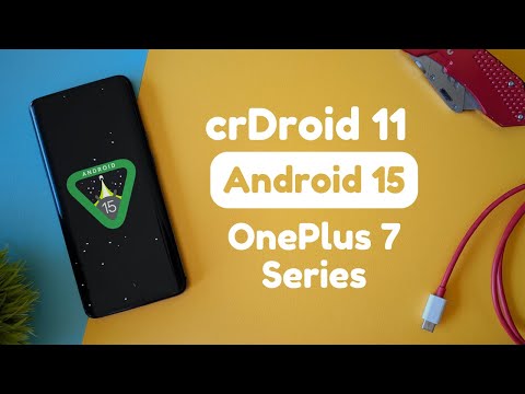How to install crDroid 11 (Android 15) - OnePlus 7 Series