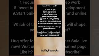 Normalize this by age 25/Change Your life/Psychology facts#shorts