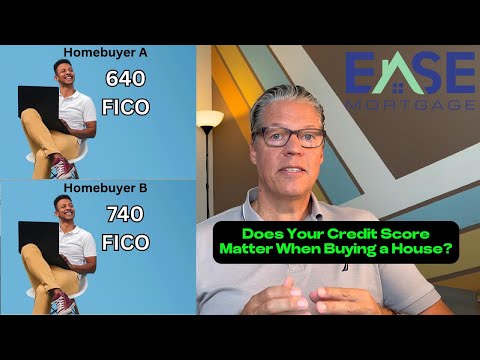 Does Poor Credit Affect Your Interest Rate? 640 v 740 Interest Rate Comparison #mortgagetips