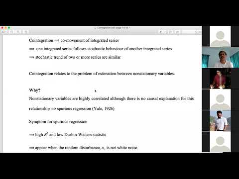 Concept of cointegration part I