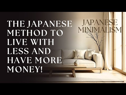 HOW JAPANESE MINIMALISTS SAVE 50% OF THEIR SALARY | JAPANESE MINIMALISM