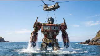 We Found & Restored a GIANT Optimus Prime Robot (Deep Sea Discovery to Full Power)