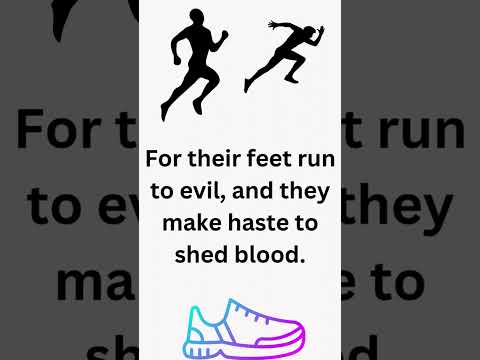 Day 16 FIRM Daily Proverbs 1:16 – When Sin Moves Fast #faith #bibleverse