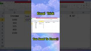 Excel Formula You Need To know🔥🔥🔥 #excelforbeginners #excel #exceltips #exceltricks