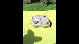 Tailgater Magazine "New Gadget Alert": blanket & table in one smart gadget