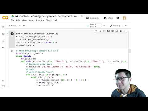 24 - Machine Learning Compilation and Deployment Implementation