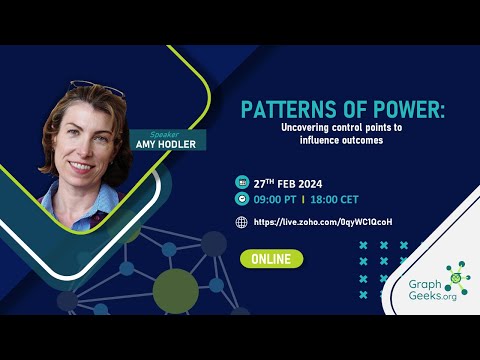 GraphGeeks Talk Ep2: Patterns of Power