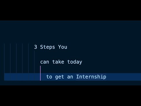 How to get a paid internship in India | The Junior Developer