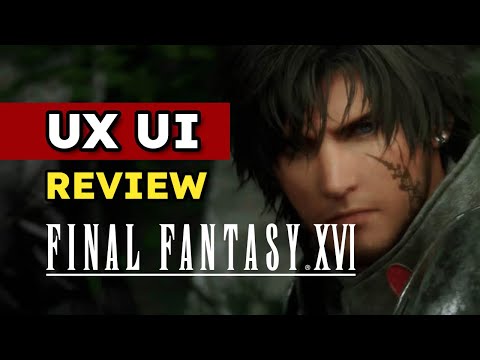 FINAL FANTASY 16’s UI is Beautiful… But Is It Functional? | LEARN GAME UX | UI UX Design Video Games
