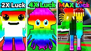 I Used INSANE MAX RAINBOW LUCK in Roblox Steal a Brainrot...