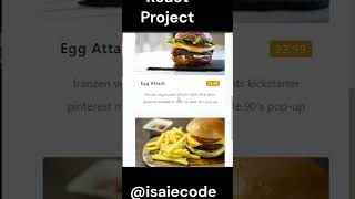 react js project #reactjs  #reactjsproject #shorts