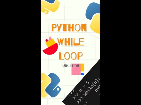 Crack the Code: Learn Python's 'While' Loop with Exciting Animations #shorts