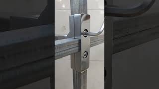 Stainless steel square pipe connectors that do not require welding Receive parts Good tools