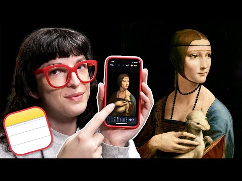 I Broke the iPhone Notes App Trying to Recreate a Da Vinci Masterpiece | CAT COPIES