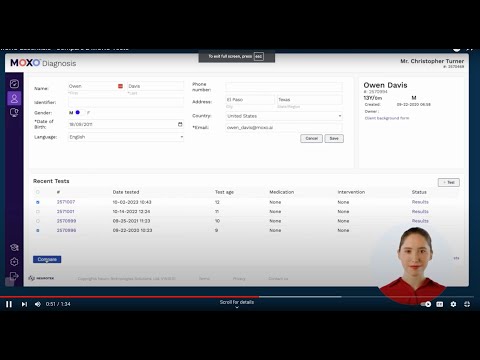 How to Compare 2 MOXO Tests - MOXO Essentials