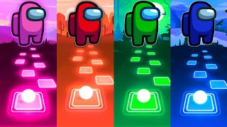 Among Us VS Among Us VS Among Us VS Among Us - Tiles Hop EDM Rush
