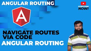 Angular Routing - Navigate Routes via Code || Angular Tutorial