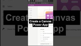 How to Start a Blank Canvas App in Power Apps in 40 Seconds! 🎨 #powerapps #lowcode #powerplatform