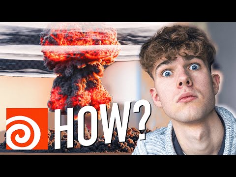 Blender user tries Houdini for the FIRST time!