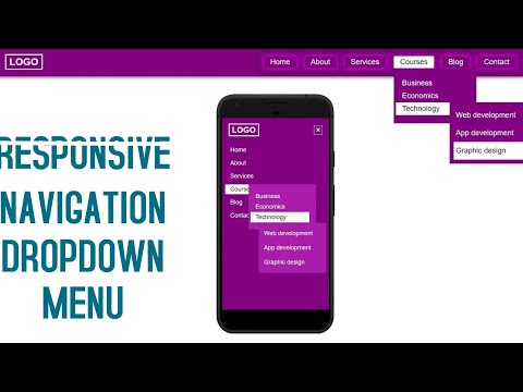 Responsive Navigation Drop-down Menu