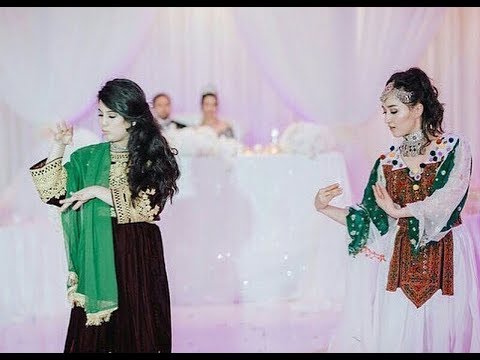 Beautiful Hazaragi dance - رقص جانانه دختران در عروسی