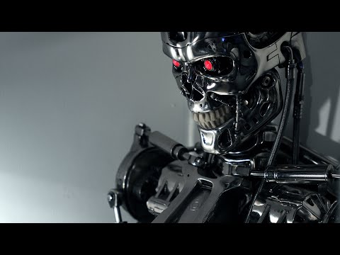 Unboxing the OGRM 1:1 Terminator T-800 T2 Bust - LIFESIZE!