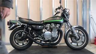 KZ900LTD　エンジン始動動画
