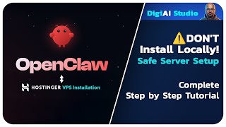 ClawdBot Security Warning! Install on VPS Instead (Hostinger Complete Tutorial)