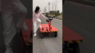 #Professional manufacturer #Electric flatbed four-wheeler #Mountain orchard transporter #Source