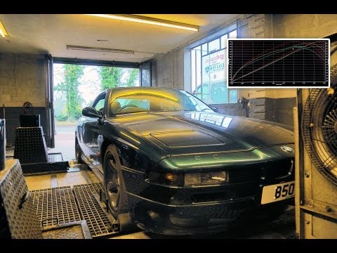 BMW 850 CSi Dyno Run 2