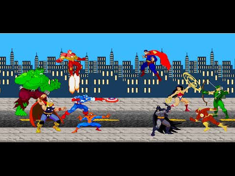 (Outdated) Avengers VS Justice League (12+)