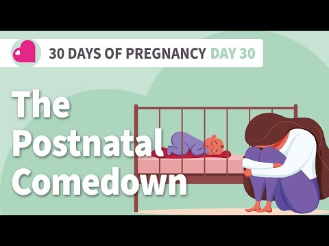 The Baby Blues | How To Feel Better Post Birth |Hypnobirthing Top Tips - Day 30