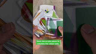 Stack the pieces to create the Colour Code in level 89. #puzzlesolving