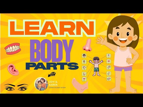Parts of the Body Names for Children | Easy Learning Video for Toddlers