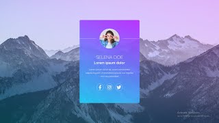Cool CSS Card Design
